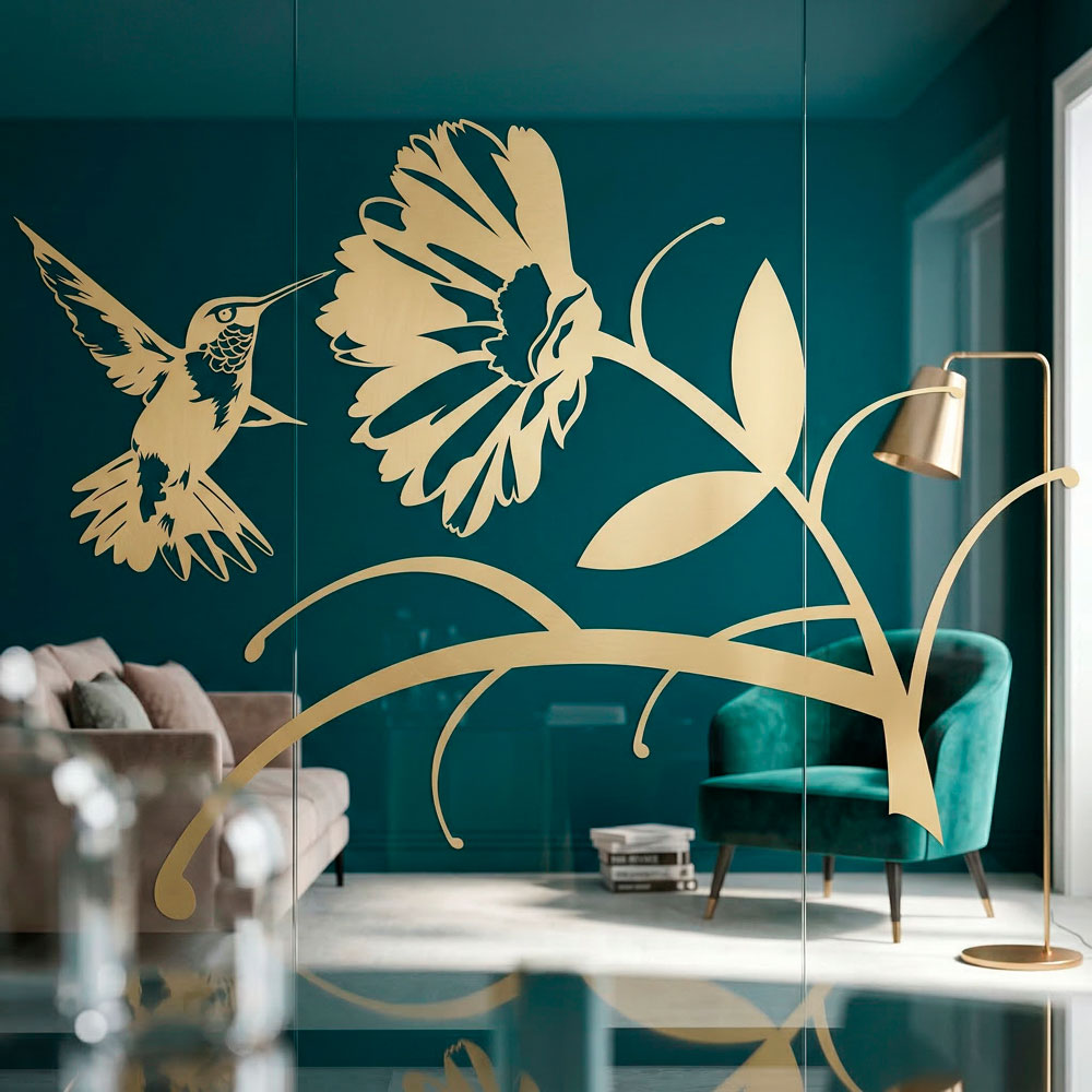 Floral Hummingbird 9