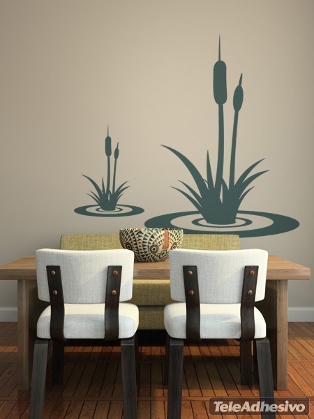 Wall Stickers: Floral Reed