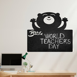 Stickers for Kids: Blackboard of the happy bear 5