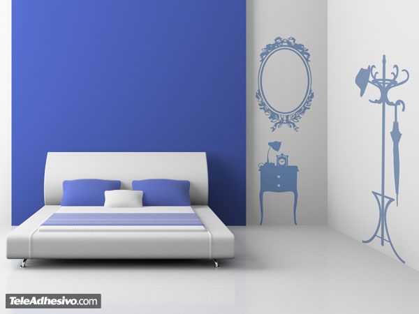 Wall Stickers: side table
