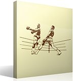 Wall Stickers: Muhammad Ali dodging 3
