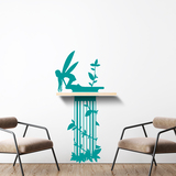 Wall Stickers: Fairy emerging from vegetation 3