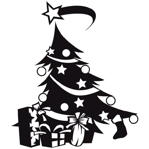 Wall Stickers: Christmas tree