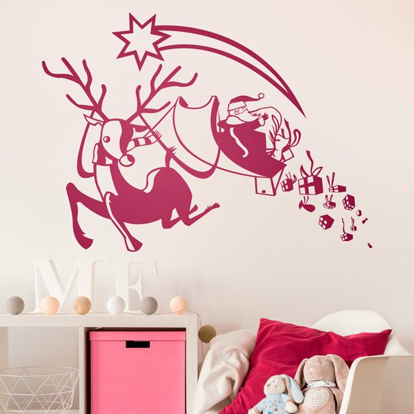 Wall Stickers: Sleigh