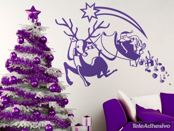 Wall Stickers: Sleigh