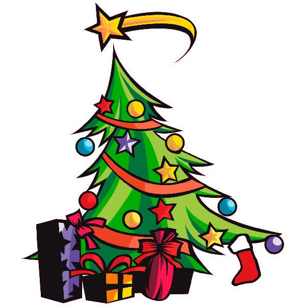 Wall Stickers: Christmas tree