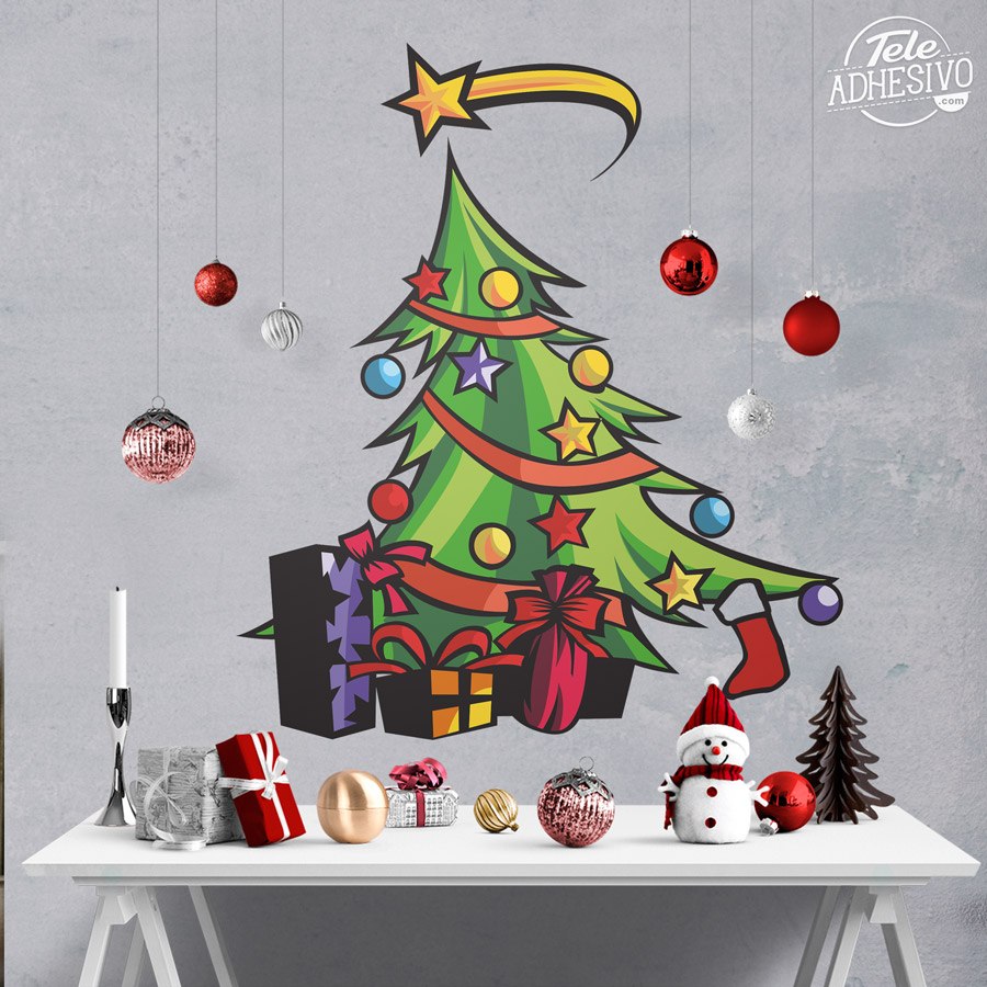 Wall Stickers: Christmas tree