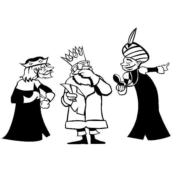 Wall Stickers: The three wise men