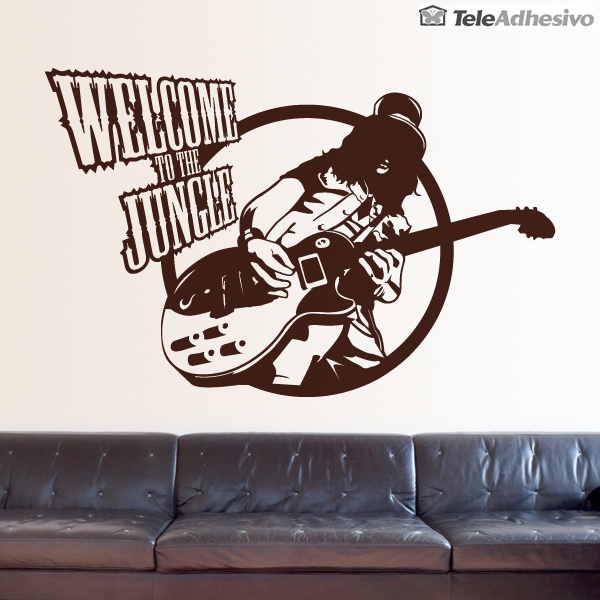 Wall Stickers: Slash, Welcome to the jungle