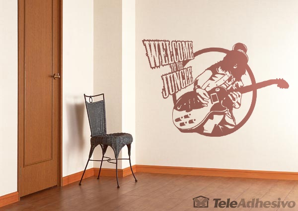 Wall Stickers: Slash, Welcome to the jungle