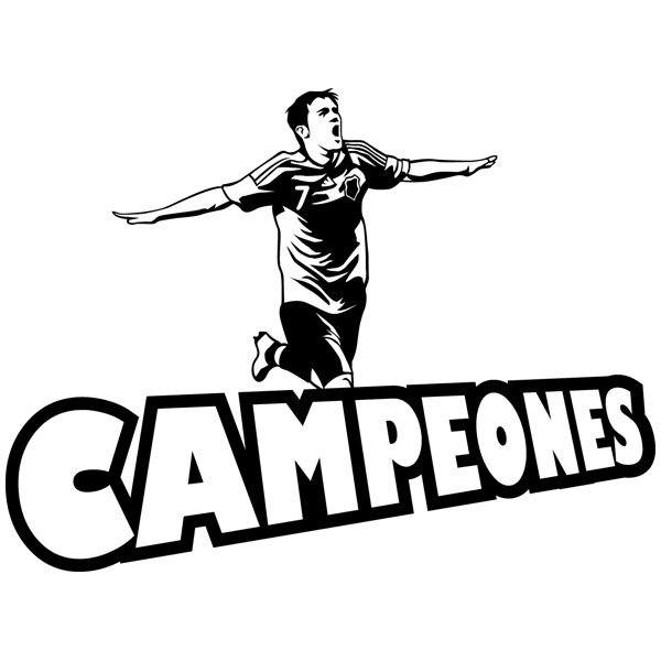 Wall Stickers: Champions