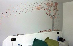 Wall Stickers: Tree losing its leaves 3