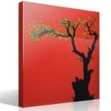 Wall Stickers: Tree losing its leaves 5