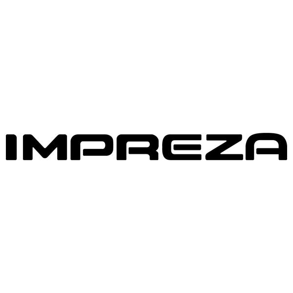 Car & Motorbike Stickers: Subaru Impreza