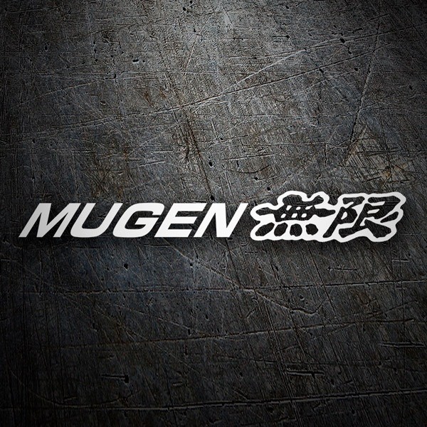 Car & Motorbike Stickers: Mugen and Japanese Letters