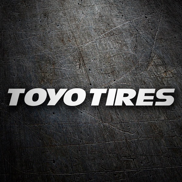 Car & Motorbike Stickers: Toyo Tires