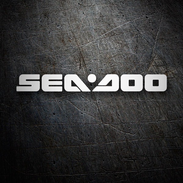 Car & Motorbike Stickers: SEA-DOO with Graphic Symbol