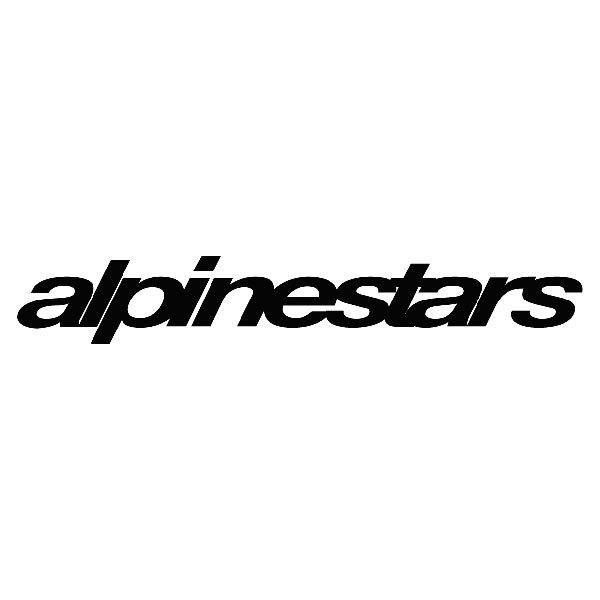 Car & Motorbike Stickers: Alpinestars