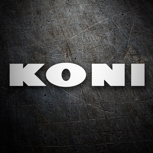 Car & Motorbike Stickers: Koni