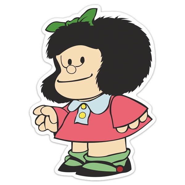 Car & Motorbike Stickers: Mafalda