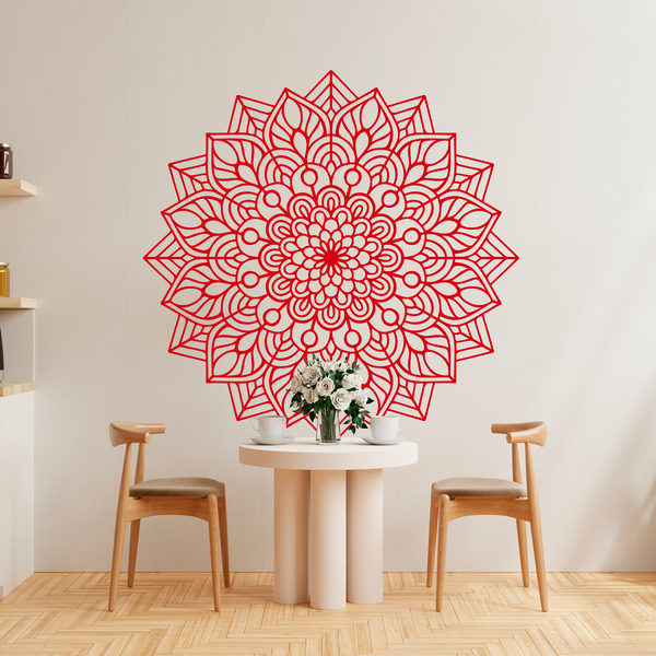 Wall Stickers: Ovated mandala