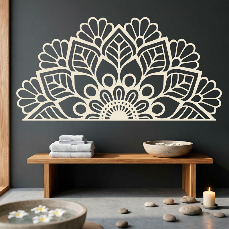 Half Mandala Zen 11