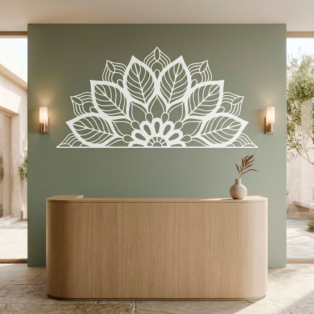 Yantra Half Mandala 14