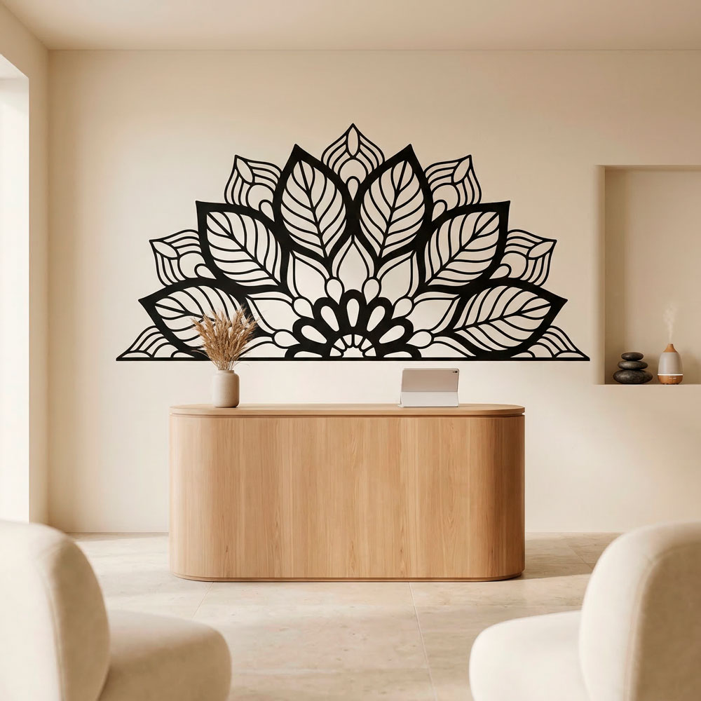 Yantra Half Mandala 21