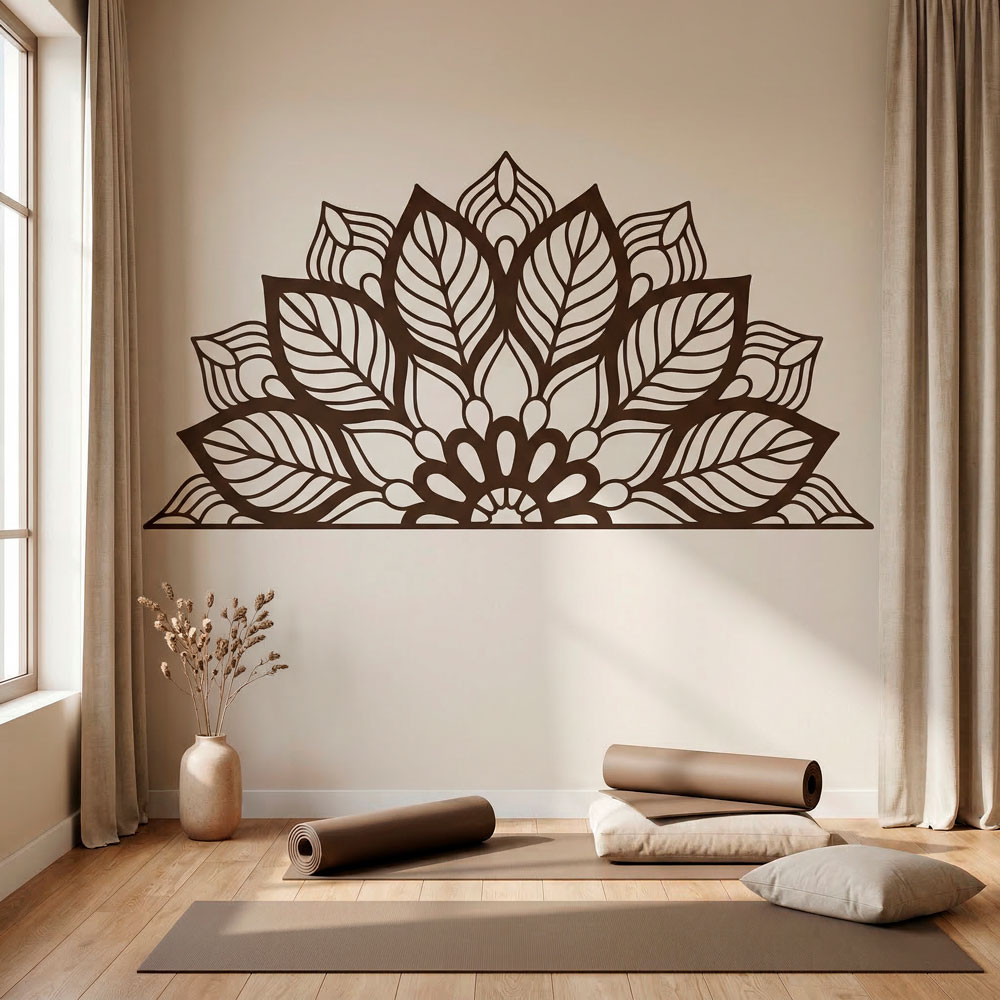 Yantra Half Mandala 22
