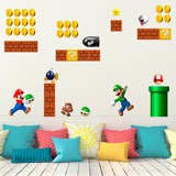 Stickers for Kids: Set 60X Super Mario Bros 3