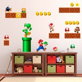 Stickers for Kids: Set 60X Super Mario Bros 4