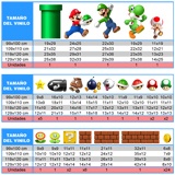 Stickers for Kids: Set 60X Super Mario Bros 5