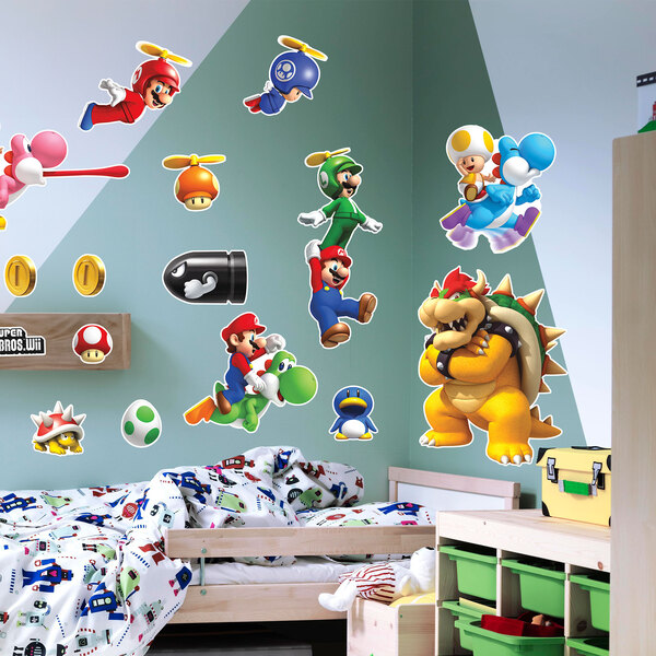 Stickers for Kids: Super Mario Bros
