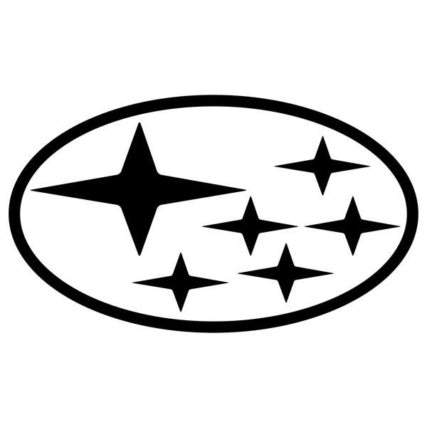 Car & Motorbike Stickers: Subaru Logo