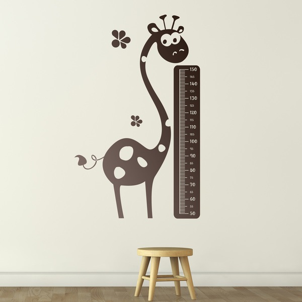 Stickers for Kids: Grow Chart Giraffe