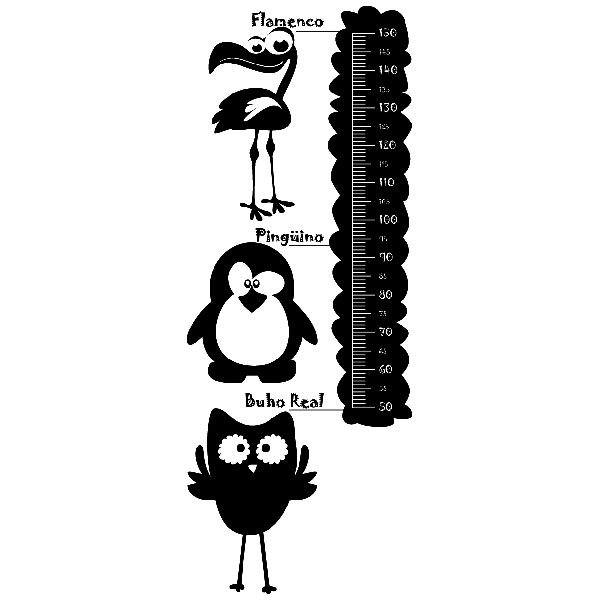 Stickers for Kids: Height Chart of animals