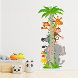 Stickers for Kids: Height Chart Jungle Animals 5