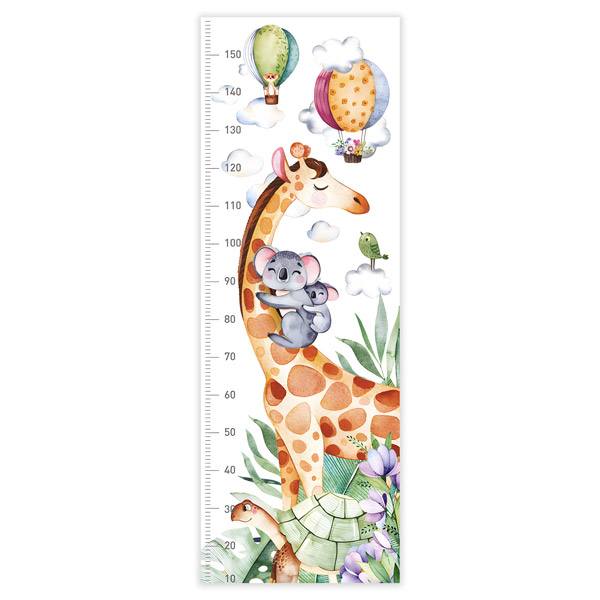Stickers for Kids: Giraffe and koala meter