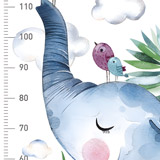 Stickers for Kids: Elephant and balloon meter 4