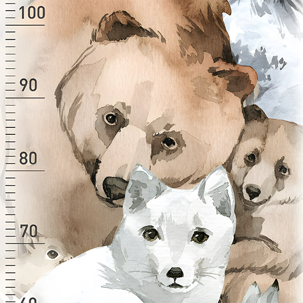 Stickers for Kids: Wildlife meter