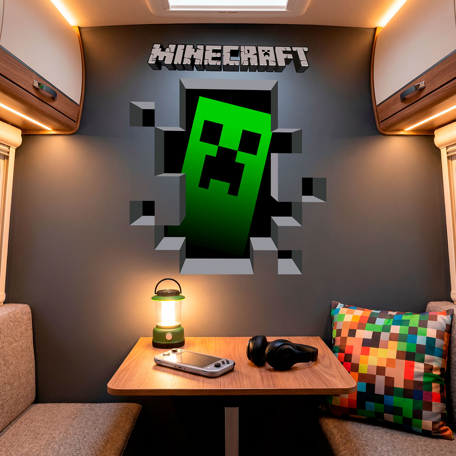 Wall Stickers: Minecraft 3D 1