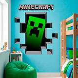 Wall Stickers: Minecraft 3D 1 19