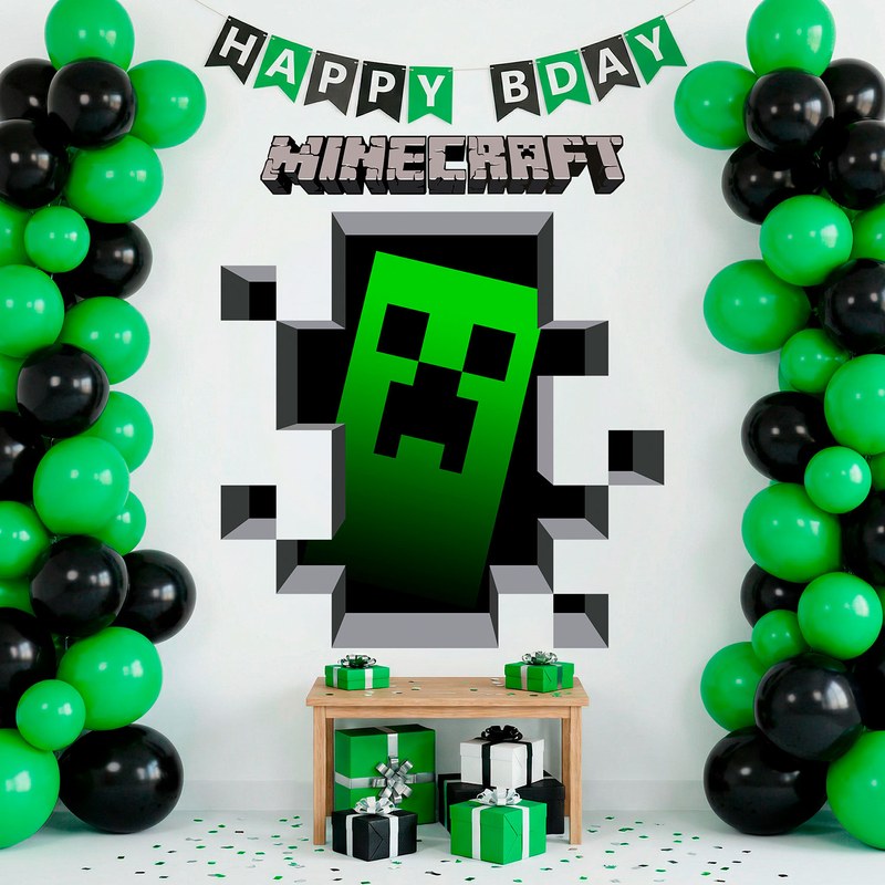 Minecraft Creeper Hole 6/20