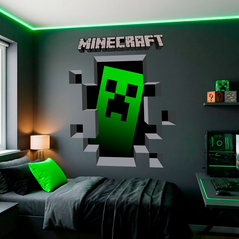 Minecraft Creeper Hole 8/20