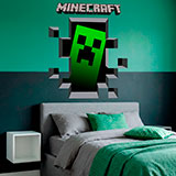 Wall Stickers: Minecraft 3D 1 11