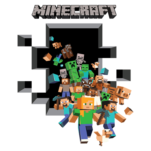 Wall Stickers: Minecraft 3D Wall Decal
