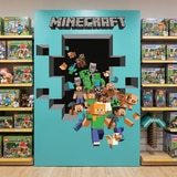 Wall Stickers: Minecraft 3D 2 16