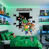 Wall Stickers: Minecraft 3D 2 19