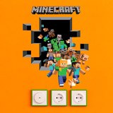 Wall Stickers: Minecraft 3D 2 6