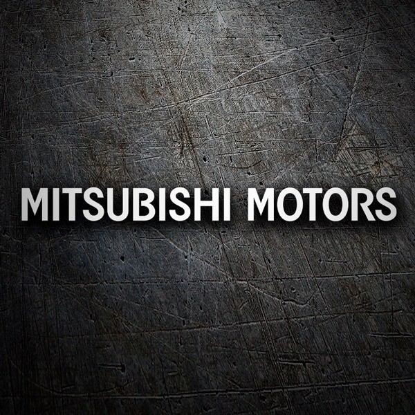 Car & Motorbike Stickers: Mitsubushi Motors